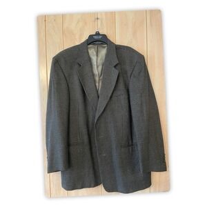 Gianfranco Ruffini Lambswool Men's Blazer, Size: R-43 (Hole on L & R Sleeves)